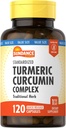 Sundance Turmeric Curcumin Complex (complexe de Curcumine) 120 Capsules avec extrait de poivre noir