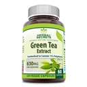 Secrets à base de plantes Extrait de thé vert 630 Mg par portion