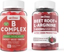 Gommies complexes de vitamine B avec Gommies de racines de betterave