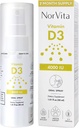 Vitamine D3 Spray 4000 UI (215 portions) - Absorption élevée, végétalien, soutient la santé osseuse et immunitaire, Absorption de calcium - Vaporisateur quotidien de vitamine D par voie orale