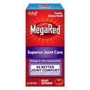 Omega-3 Krill Oil and Joint Supplement - Megared Joint Care 60 softgels - EPA/DHA acides gras, antioxydants, acide hyaluronique, pas d'arrière-goût de rotule de poisson comme avec l'huile de poisson