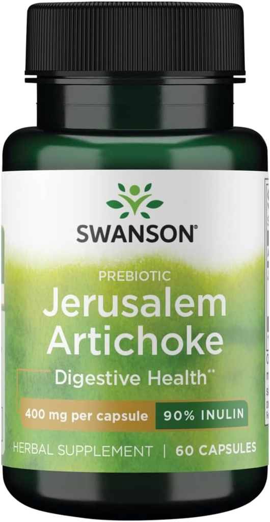 Swanson Plein spectre Jérusalem Artichaut 400 Milligrammes 60 Capsules