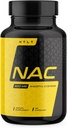 NAC par HTLT (60 capsules) 600 mg de N-acétyl Cysteine par portion