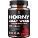 Natures Craft Horny Goat Weed for Men - Supplément Homme Extra Streng avec Racine de Maca Noir, Tongkat Ali, Saw Palmetto & Panax Ginseng Extrait pour l'Energie et l'Energie - 90 Capsules
