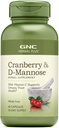 GNC Herbal Plus Cranberry D-Mannose, 60 gélules