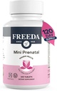 FREAD Mini Vitamine prénatale - Casher Prénatals -Tiny Comprimés faciles à avaler - Vitamines prénatales avec fer, acide folique prénatal/solide, vitamine D - Multivitamine prénatale pour femmes enceintes (240)