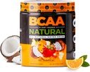 Nutrologie BCAA Naturel - à base végétale BCAA poudre, orange noix de coco saveur, optimisé 2:1:1 rapport acides aminés poudre pour pré-entraînement et post entraînement récupération, végétalien, sans gluten, non-OGM, 30 portions