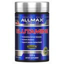 ALLMAX Essentials GLUTAMINE - 100 g Poudre - Glutamine séchée à la fermentation - Augmente la récupération et soutient le système immunitaire - Sans gluten et végétalien - 20 portions