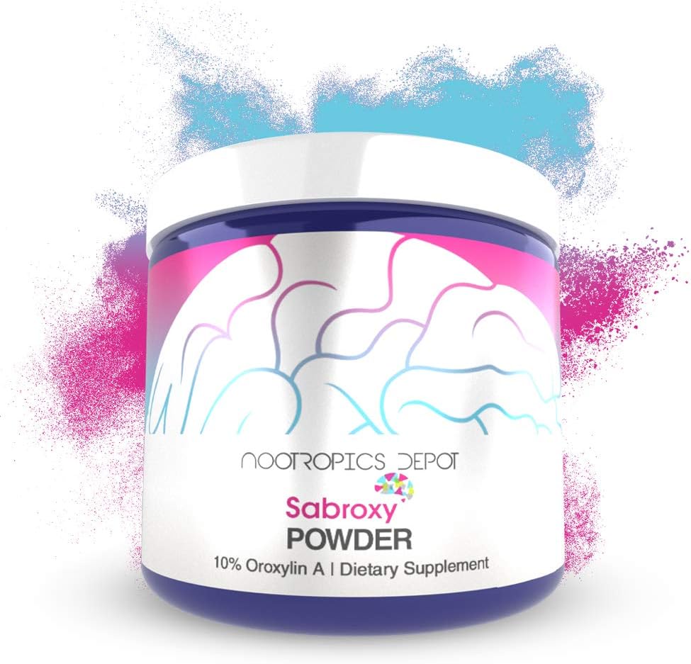 Nootropics Depot Sabroxy® Oroxylin-A Poudre de 30 grammes au minimum 10 % Oroxylin-A-