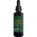 Global Healing USDA Bio Rein Health with Cranberry & Hydrangea - Supplément liquide nettoyant pour le rein & Dissolver de pierres pour la santé urinaire - Detox & Repar Formula for Bladder Control - 2 Fl Oz