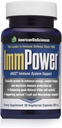 American BioSciences ImmPower Supplément AHCC, Capsules végétariennes, Support immunitaire amélioré, Activité des cellules tueuses naturelles et Production de cytokine, 500 milligrammes par capsule (30 Nombre)