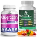 BIO VITALICA Quercetin Gummies & Champignon Gummies (Bundle)