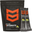 MTN OPS Hydrate Electrolytes Mélange de poudre, 20 boîtes d'électrolytes à usage unique avec plus de 1000mg d'électrolytes par portion, citron Lime
