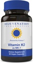 Rafraîchissement Thérapeutique Vitamine K2 MK-7.Rapprovisionnement de 60 jours, haute puissance (300mcg)