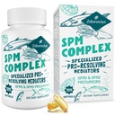 Mediators Pro-Resolution spécialisés et SPMs Precursors Complex, supplément SPM pour la réponse immunitaire équilibrée, cerveau, tissus et cellules - 120 Softgels