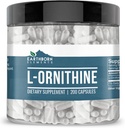 Éléments terriens (200 capsules L-Ornithine HCl, acide amino, synthèse protéique