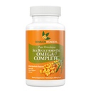 SeabuckWonders Huile de Buckthorn de mer biologique, Omega-7 Complete Softgels, 180 Compte, avec Omega 3, 6 et 9, soutient la santé des cheveux, de la peau et des ongles, 1000mg par service