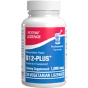 Vitamine B12 méthylcobalamine 1000 mcg - Formule clinique méthyl B12 Sublingual 1000 mcg Tasty Lozenges for Energy Eye Nerve and Cervical Support for Men and Women - 30 Count (Berry Flavor)