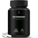 HUMANX Artemisinin 505mg avec de la biopérine pour une plus grande absorption - soutient le vieillissement en santé, la digestion et l'immunité - États-Unis Testé par un tiers - végétalien, non-OGM - Artemisia Annua - Extrait de wormwood doux