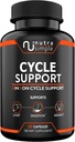 Cycle Support Supplement for Men & Women - Natural Liver Cleanse Detox & Repair - Gut Health & Kidney Support with Milk Thistle, Beet Root, Dandelion, Choline, Artichoke Extract - 60 Capsules