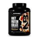 NutraBio 100% Whey Protéines Isolées Poudre, 25g Protéines avec profil complet d'acide aminé, sans OGM, sans soja et sans gluten, faible teneur en glucides, faible teneur en calories en protéines, caramel de vanille, 5 Lb