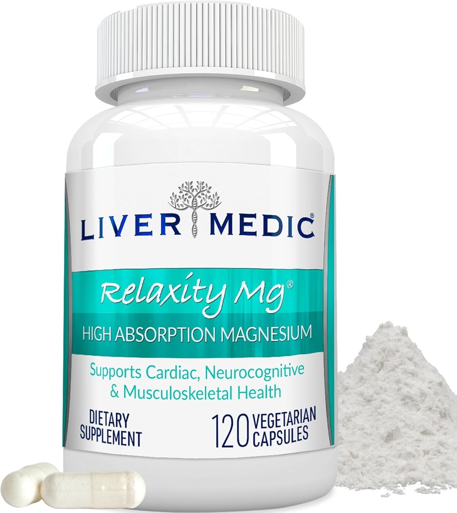 Relaxité Magnésium Glycinate Supplément chélate Haute Absorption Crampes musculaires Bone Santé Sommeil Soutien Clean NonGMO 120 Capsules végétariennes 200mg