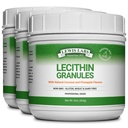 Lécithine Granules Supplément de soja naturel Lécithine poudre est une excellente source de Phosphatidyl Choline.