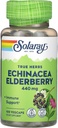 SOLARAY Echinacea et Elderberry Capsules, 440 mg