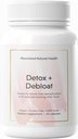 Santé Naturelle Nourri Detox + Debloat - Lait Thistle & Dandelion Supplément végétalien pour les femmes - Bloating Relief & Digestion Support - 60 Capsules