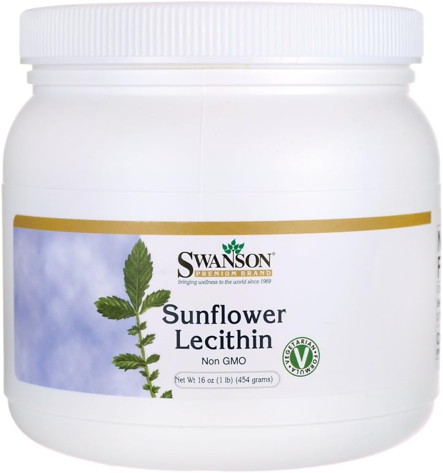Swanson Sunflower Lécithine Poudre Non-OGM 16 Once