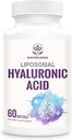 Acide liposomique hyaluronique 1000mg, haute biodisponibilitéAcide hyaluronique Capsules, complément alimentaire soutenir la peau et les os, 180 Capsules (paquet de 3)