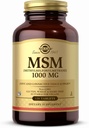 Solgar MSM 1000 mg - 120 comprimés - Supports Joints et tissus conjonctifs - Non-OGM, végétalien, sans gluten, sans produits laitiers, sans casher - 120 portions