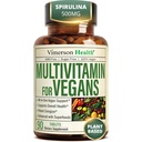 Multivitamine végane pour les femmes et les hommes - Multivitamines essentielles et multiminérales 90 comprimés avec vitamine B12, A, D, C, zinc, magnésium et plus pour le bien-être total du corps - 23 nutriments et vitamines clés