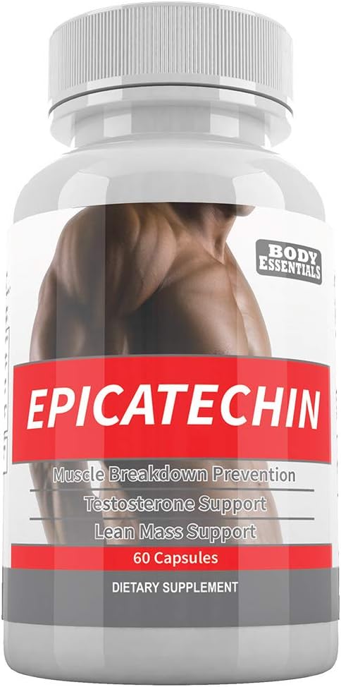 EPICATECHIN - 60 gélules – 300 mg par portion Maximiser la croissance musculaire – Augmenter la synthèse protéique, les gains, le muscle maigre – Augmenter la force et diminuer la graisse corporelle