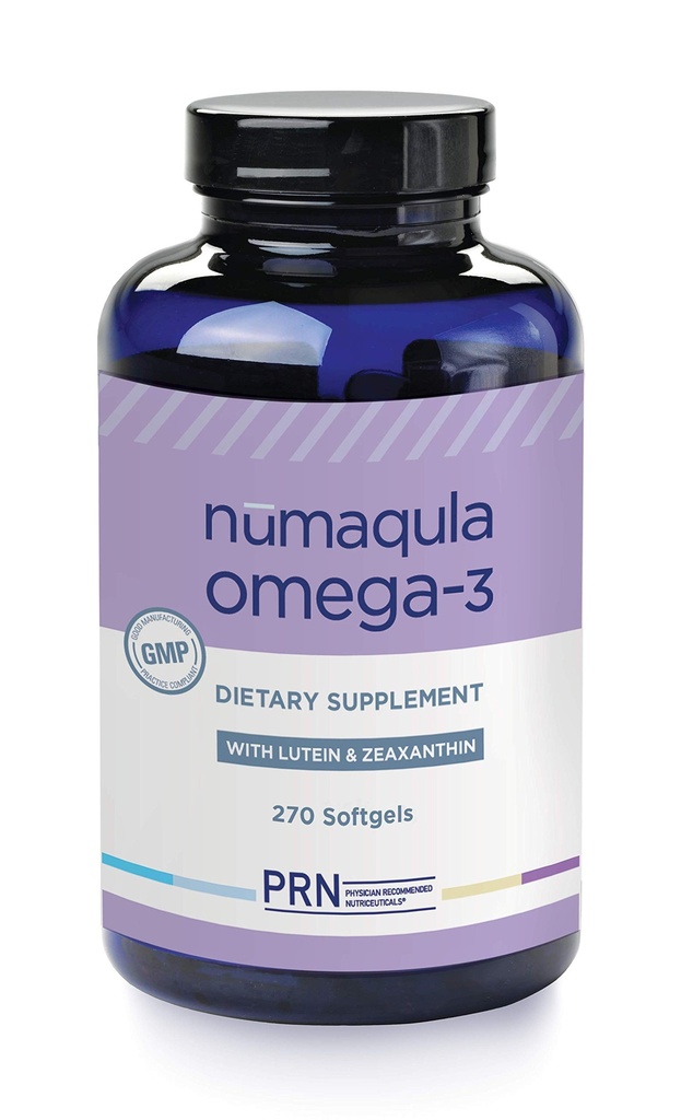 nūmaqula Omega 3 Supplément - 270 Softgels, 90 jours d'approvisionnement - Forme de triglycéride Omega 3 réestérifié avec lutéine et Zeaxanthin - 1400mg DHA et 400mg EPA pour le soutien maculaire et rétinien