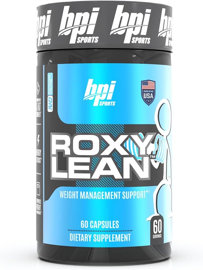 BPI Sports - Roxylean Extreme Fat Burner & Weight Loss Supplement, 60 Compte (paquetage mai vary)