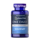 Multivitamine quotidienne de Puritan's Pride One Men's Multivitamin, complément alimentaire pour soutenir la santé du coeur et de la reproduction masculine avec vitamine A, C, D, E et zinc, approvisionnement de 3 mois, 100 comtes*