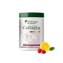 Great Lakes Wellness Beauty Boost Advanced Collagen Peptides Poudre avec acide hyaluronique, biotine, vitamine C - Élasticité cutanée et hydratation - Lémonade framboise Saveur - Non-OGM, Keto, Kosher - 8 oz