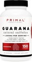 Primal Guarana (1000 MG par portion) (150 capsules) - 200 MG de caféine naturelle
