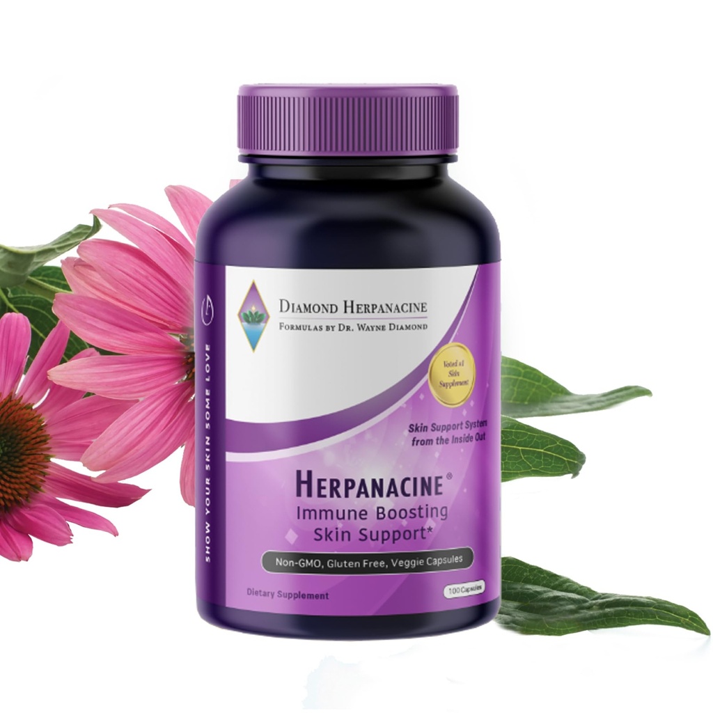 Soin naturel de la peau de diamant et soutien immunitaire - Vitamines pour aider la peau claire - Skin complète et système immunitaire support de l'intérieur - Fait avec des ingrédients naturels - (200 comte)