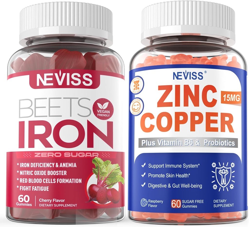 Gommies de fer + Gommies de cuivre zinc