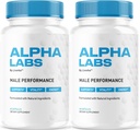 (2 Pack) Alpha Labs, Alpha Labs Capsules, AlphaLabs, Alfa Labs, Alpha Labs Max Performance, Advanced Formula, Alpha Labs, Alpha Strength Labs, Alpha Labs Capsules, 120 Capsules pendant 2 mois