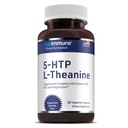 Formule 5-HTP pour soulager le stress et soutenir la relaxation pour les adolescents et les adultes avec 5-HTP, L-Theanine, Vitamine B6, Vitamine B12, Magnésium - Doctor Formulé - Magnésium Stearate Free - 60 capsules.