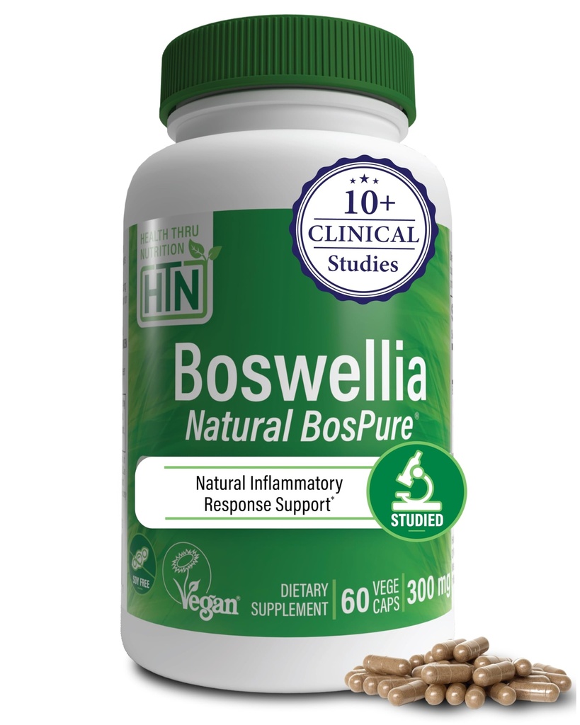 Santé Thru Nutrition Boswellia 300mg 60 Capsules comme Bospure AKBAMAX.
