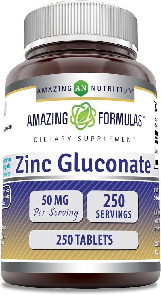 Formules étonnantes Supplément au gluconate de zinc 50 Mg de gluconate de gluconate de gluconate de gluconate de gluconate de gluconate de gluconate de gluconate de gluconate