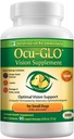 Supplément de vision Ocu-GLO pour petits chiens - Lutéine, Acides gras oméga-3, Extrait de graines de raisin - Soutien optimal de la santé oculaire et de la vision chez les chiens - Antioxydants pour la santé oculaire canine - 90ct CAPS SNIP