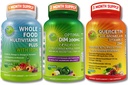 Ensemble de soutien hormonal et immunitaire quotidien pour les femmes et les hommes - DIM 200mg pour l'équilibre hormonal + Quercetin 500mg avec Bromelain & Zinc + Multivitamine alimentaire entière avec fer – Vegan, Soutien Bien-être non-OGM