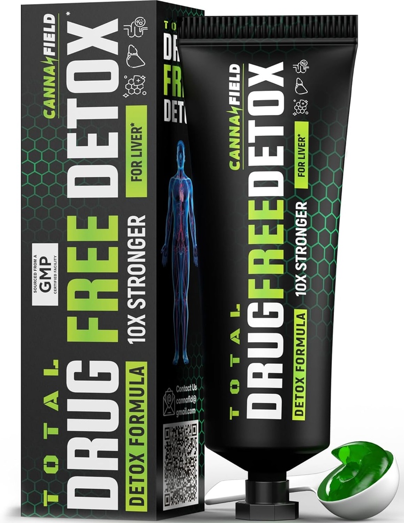 Complete Body Cleanse Detox Supplement Gel, Extra Strength Liver, Gut Detox & Repair with Milk Thistle, Effective Plant Based Detox Support Complex for Digestive Health