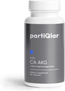 Supplément CA AKG - Kétoglutarate d'alpha pur à haute bio-validité - Supplément Calcium AKG 1000mg par 2 gélules - Soutient un processus de vieillissement en santé - Fabriqué aux États-Unis - 60 gélules