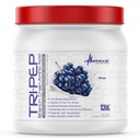 Nutrition métabolique - TRIPEP - Tri-Peptide Branch Chain Amino Acid, BCAA Poudre, Supplément d'entraînement avant intra, raisin, 400 Grams (40 portions)